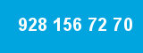 928 156 72 70 928 156 72 70